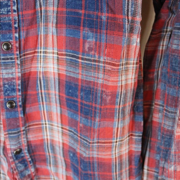 Gap Slim Fit Plaid Button Down Long Sleeve Shirt - Picture 6 of 7